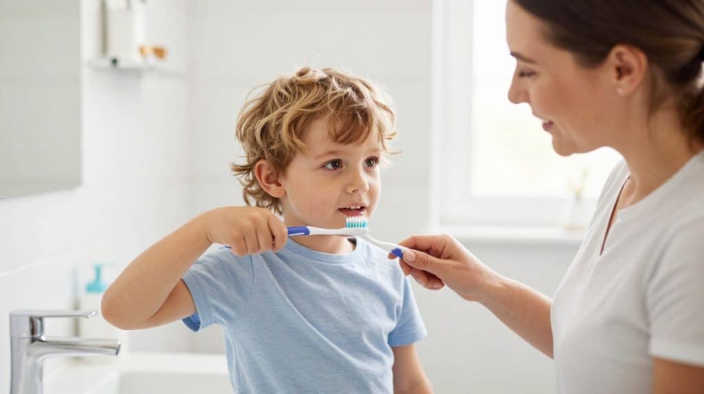 چرا کودک از مسواک زدن بدش میآید