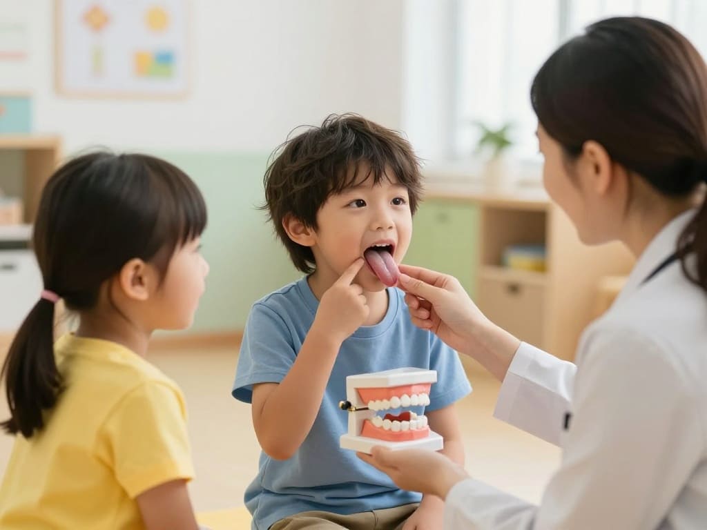 کودک حرف «ک» را اشتباه تلفظ میکند